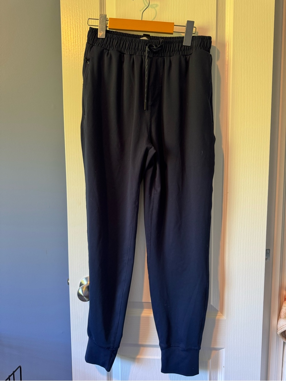 Kirkland Signature Black Men's Joggers with Drawstring